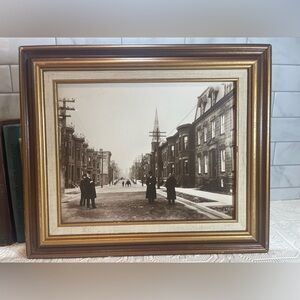 1910 Antique John Saunders Climo Photograph St. John New Brunswick Germain St